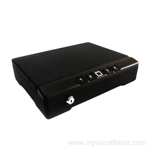 100% Full Inspection Portable Mini Pistol Safe Box Factory in China